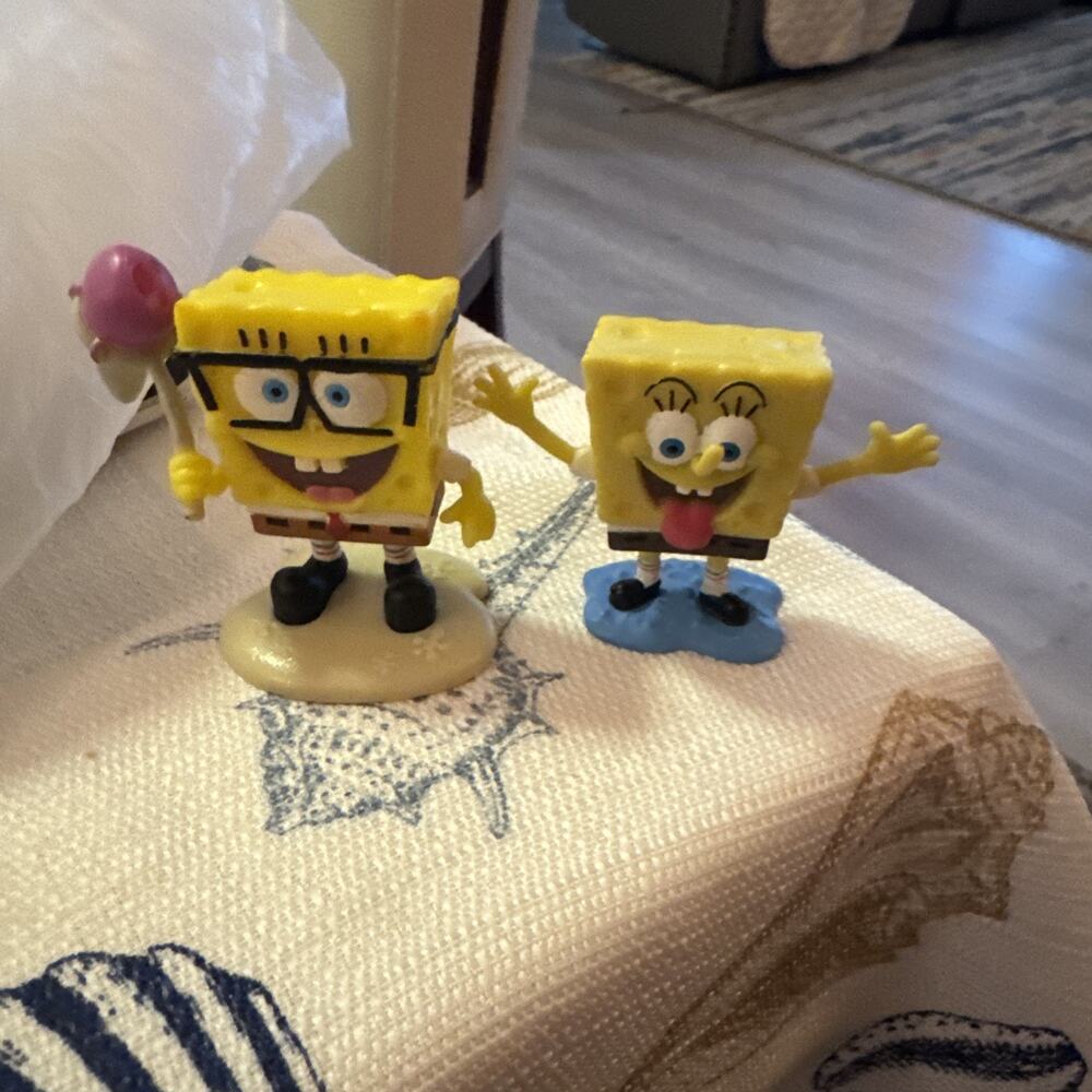 SPONGEBOB SQUAREPANTS 2" ACTION FIGURE LOT